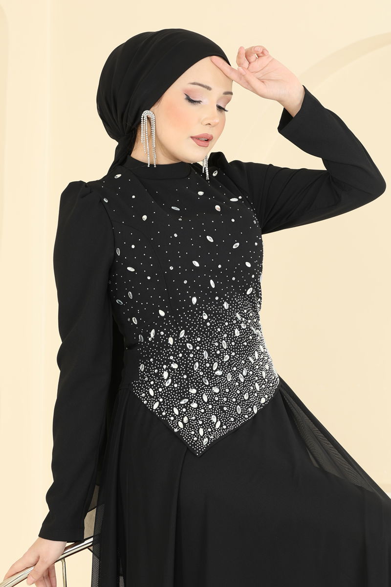 Evening Dress 5755EDF311-MS Black