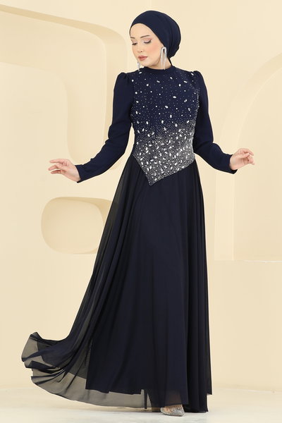 E.D.F. - Evening Dress 5755EDF311-MS Navy Blue - 428538