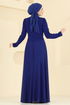 Evening Dress 5755EDF311-MS Saxe - Thumbnail