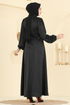 Evening Dress 6138ORG1169-MS Black - Thumbnail