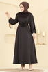 فستان سهرة بني 6138ORG1169-MS - Thumbnail