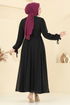 Evening Dress 6217BSK463-MS Black - Thumbnail