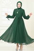 Evening Dress 6217BSK463-MS Emerald - Thumbnail