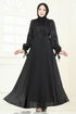 Evening Dress 6220BSK463-MS Black - Thumbnail