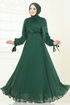 Evening Dress 6220BSK463-MS Emerald - Thumbnail