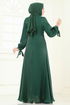 Evening Dress 6220BSK463-MS Emerald - Thumbnail