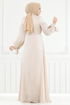 Evening Dress 6220BSK463-MS Stone - Thumbnail
