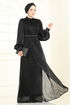 Evening Dress 6231BSK463-MS Black - Thumbnail
