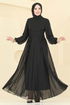 Evening Dress 6238BSK463-MS Black - Thumbnail