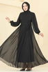 Evening Dress 6238BSK463-MS Black - Thumbnail