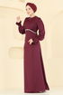 Evening Dress 6247BSK463-MS Damson - Thumbnail