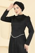 Evening Dress 6281BSK463-MS Black - Thumbnail