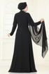 Evening Dress 6294LPN858-MS Black - Thumbnail