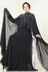 Evening Dress 6295LPN858-MS Black - Thumbnail