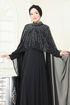 Evening Dress 6295LPN858-MS Black - Thumbnail