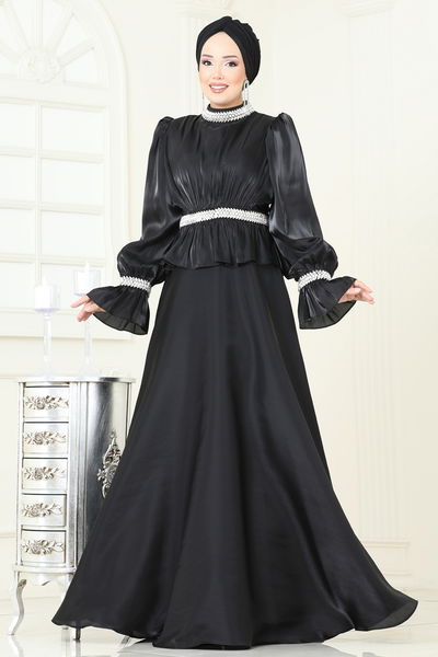 L.P.N. - Evening Dress 6324LPN858-MS Black - 396337