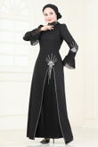 Y.G.S. - Evening Dress 6617YG95-MS Black