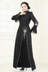 Evening Dress 6617YG95-MS Black - Thumbnail