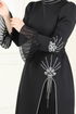 Evening Dress 6617YG95-MS Black - Thumbnail