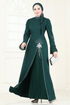 Evening Dress 6617YG95-MS Emerald - Thumbnail