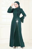 Y.G.S. - Evening Dress 6617YG95-MS Emerald