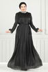 Evening Dress 6622YG95-MS Black - Thumbnail