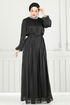 Evening Dress 6622YG95-MS Black - Thumbnail