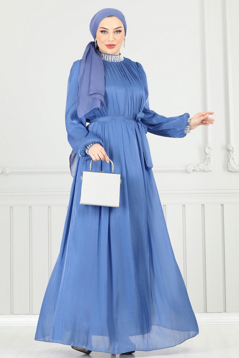Evening Dress 6622YG95-MS Blue