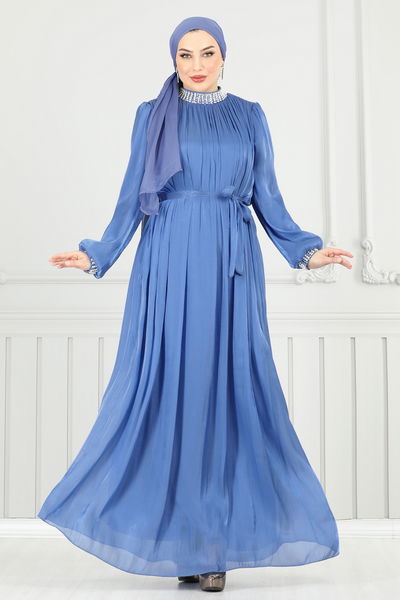 Y.G.S. - Evening Dress 6622YG95-MS Blue - 359264
