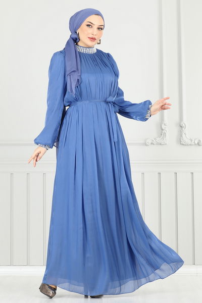 Y.G.S. - Evening Dress 6622YG95-MS Blue - 359265