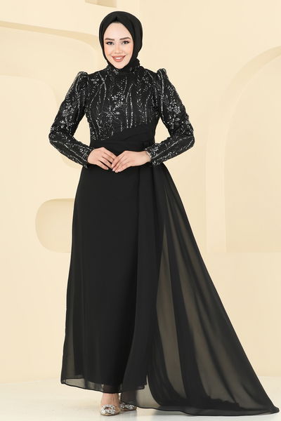 Y.G.S. - Evening Dress 6625YG95-MS Black - 359377