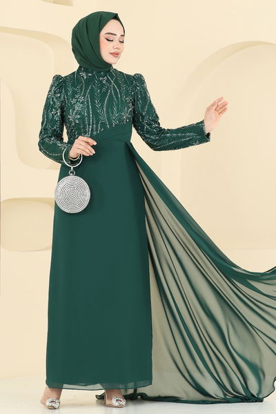 Y.G.S. - Evening Dress 6625YG95-MS Emerald - 359370
