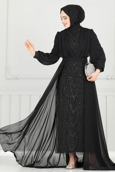 Y.G.S. - Evening Dress 6630YG95-MS Black - 359410