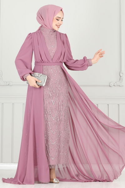 Y.G.S. - Evening Dress 6630YG95-MS Rose Dried - 359432