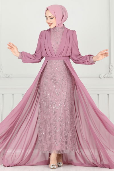 Y.G.S. - Evening Dress 6630YG95-MS Rose Dried - 359433