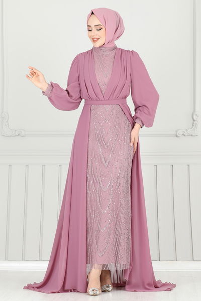 Y.G.S. - Evening Dress 6630YG95-MS Rose Dried - 359434