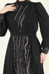 Evening Dress 6631YG95-MS Black - Thumbnail