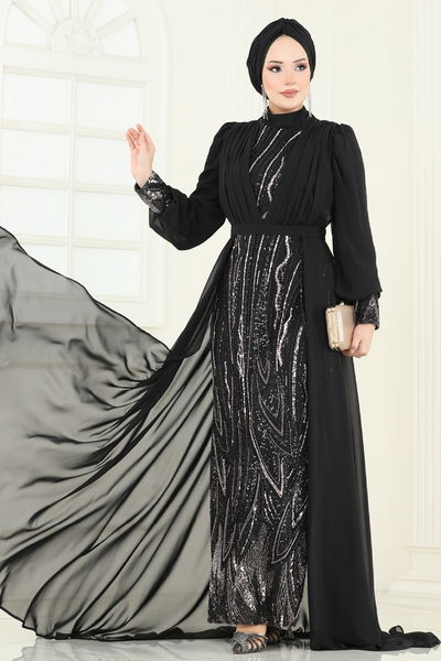 Y.G.S. - Evening Dress 6631YG95-MS Black - 359340
