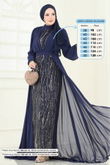 Y.G.S. - Evening Dress 6631YG95-MS Navy Blue