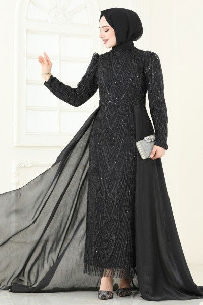 Y.G.S. - Evening Dress 6632YG95-MS Black