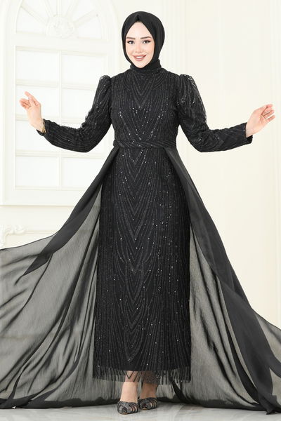 Y.G.S. - Evening Dress 6632YG95-MS Black - 359282