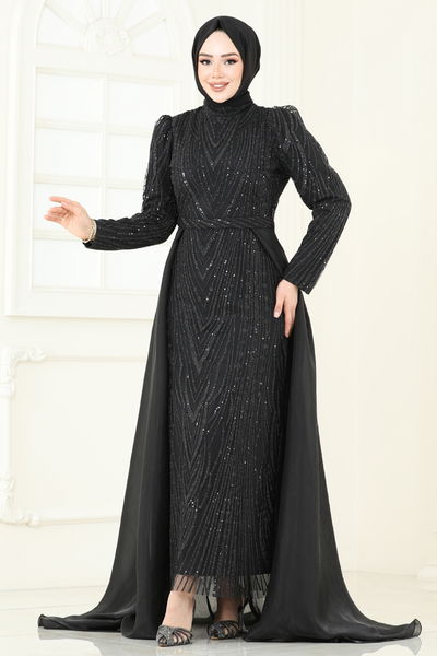 Y.G.S. - Evening Dress 6632YG95-MS Black - 359284