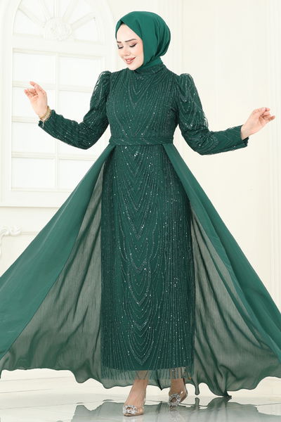 Y.G.S. - Evening Dress 6632YG95-MS Emerald - 359293