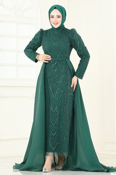 Y.G.S. - Evening Dress 6632YG95-MS Emerald - 359294
