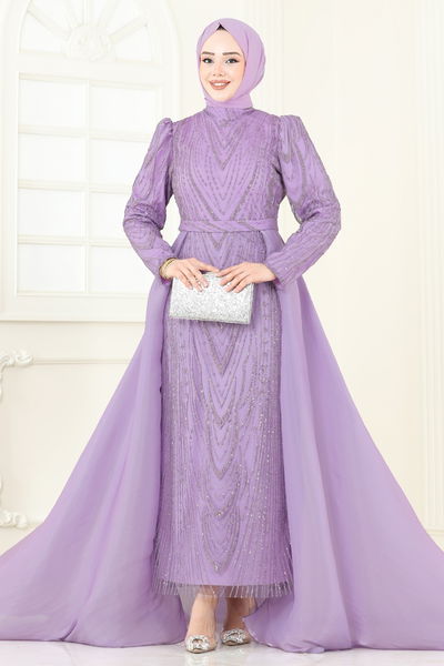 Y.G.S. - Evening Dress 6632YG95-MS Lilac - 359286