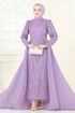 Evening Dress 6632YG95-MS Lilac - Thumbnail