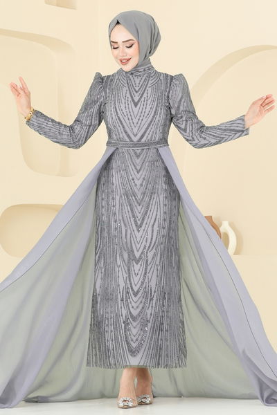 Y.G.S. - Evening Dress 6632YG95-MS Silver - 359300