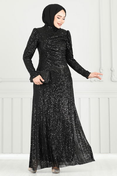 Y.G.S. - Evening Dress 6639YG95-MS Black - 359395