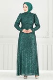 Y.G.S. - Evening Dress 6639YG95-MS Emerald