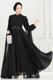 Y.G.S. - Evening Dress 6640YG95-MS Black